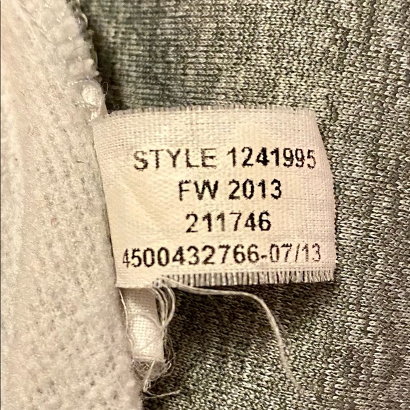 Men’s Under Armour Storm Pullover hoodie fleece sweatshirt Big Logo Gray Yellow - Picture 10 of 10